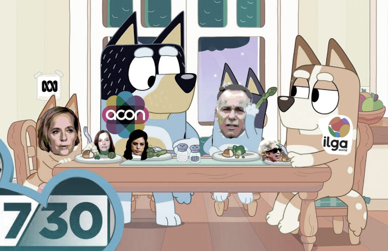 Updated! Dog’s Breakfast with Sarah and John and ACON and ILGA